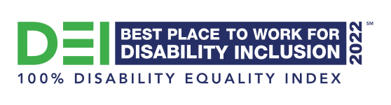 100% Disability Equality Index - one of the best places to work for disability inclusion, 2022